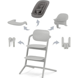 Cybex Lemo Chair 4 in 1 Καρεκλάκι Φαγητού Suede Grey