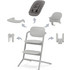 Cybex Lemo Chair 4 in 1 Καρεκλάκι Φαγητού Suede Grey