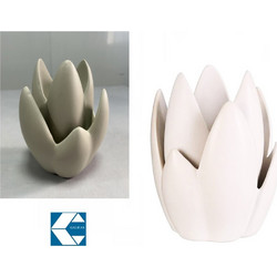 Διακοσμητικό Κεραμικό Νούφαρο Μπεζ 13x19.5cm Galifas 7991500 - Galifas