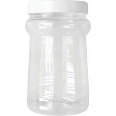 Βάζο PET Μελιού 1kg Διάφανο με καπακι 150τμχ
