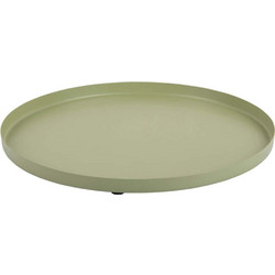 Δίσκος Στρογγυλός PT4240GR Φ30x1,5cm Tea Green Present Time Μέταλλο