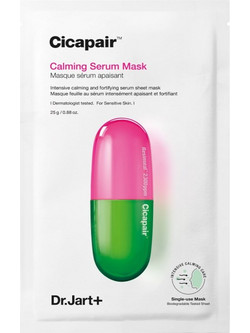 Dr.Jart+ Cicapair Calming Sheet Μάσκα Προσώπου για Καταπράυνση με Αλόη 25gr
