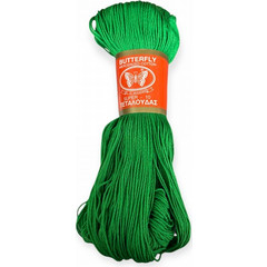 Super 10 mercerized cotton πεταλουδα πρασινο