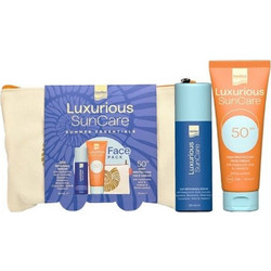 InterMed Luxurious High Protection Face Cream Spf50 75ml + Body Cream Spf30 200ml + Tanning Oil Spf6 200ml + After Sun 150ml + A