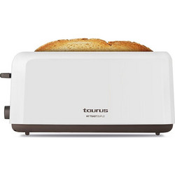 Taurus My toast Duplo Φρυγανιέρα 2 Θέσεων 1450W Λευκή