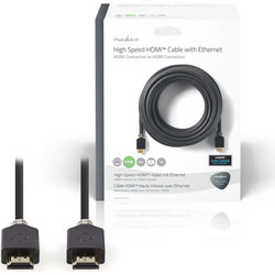 Nedis Καλώδιο HDMI 1.4 HDMI Male to HDMI Male 20m Black CVBW34000AT200