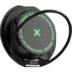 Blueo Slim Magnetic Ring Holder Βάση Δαχτυλίδι Μαύρο