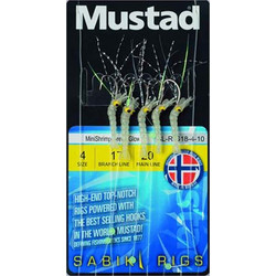 Τσαπαρί Γαριδάκι Mustad CL-RIG - Φώσφορο-MUSTAD