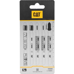 CAT Λάμα σέγας ξύλου 100mm T101BR σετ:5τεμ. DA06004