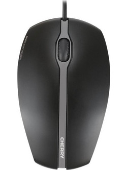 Cherry Gentix Silent Ενσύρματο Ποντίκι Black