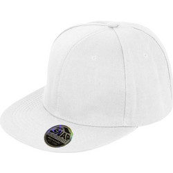 Result Ανδρικό Καπέλο Jockey Snapback Υφασμάτινο Λευκό RC083X