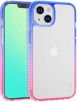 Hoco Color Skin Feel Back Cover Rainbow (iPhone 14 Pro Max)