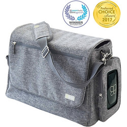 bbluv Ultra Τσάντα Αλλαξιέρα Ώμου Heather Grey