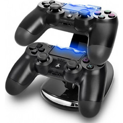 iPlay HB-P4002B Dual Port Βάσεις Φόρτισης Χειριστηρίων για PS4