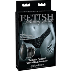 Pipedream Fantasy Remote Controller Vibrating Panty Δονητής Bullet για Ζευγάρια με Τηλεχειριστήριο Μαύρος