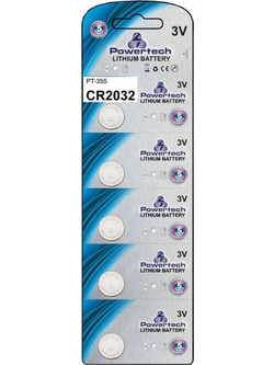 Powertech CR2032 5τμχ