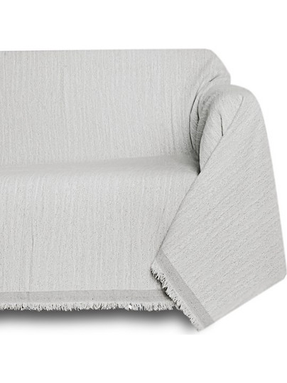 Σετ Τριών Τεμαχίων σε Σενίλ Ριχτάρια Soft Touch IDEATO Dune Ecru 180X180 180X250 180X300 - DUNE ECRU-4