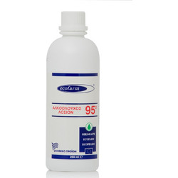Ecofarm Ήπια Αλκοολούχος Λοσιόν 95° 250ml