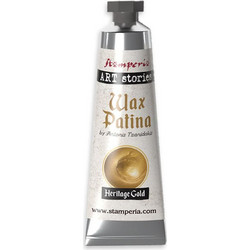 Πατίνα κεριού - Wax Patina Heritage Gold Stamperia 40ml (KECW06)