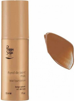 Peggy Sage Mat Beige Cuivre Liquid Foundation 30ml