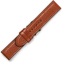 Δερμάτινο Λουράκι σε Καφέ 24mm 0556 - KOSTELO