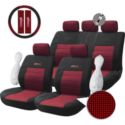 Autoline WRC Σετ Black / Red 9τμχ