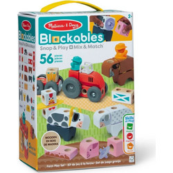 Melissa & Doug Blockables Σετ Φάρμας (6074894)