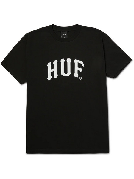 HUF Arch T-Shirt Black TS02523-BLACK