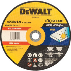 DeWalt DT43909-QZ INOX Cutting Disc, 230mm
