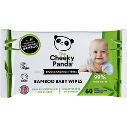 Μωρομάντηλα από Μπαμπού - Cheeky Panda - 60τμχ