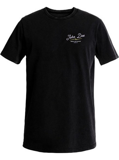 John Doe Μπλούζα Κοντομάνικη Wave T-shirt black