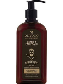 Olivolio Men's Grooming Beard & Face Wash 200ml