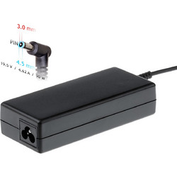 Akyga Φορτιστής Laptop 90W 19.5V 4.62A για Dell με Ενσωματωμένο Καλώδιο Τροφοδοσίας AK-ND-53