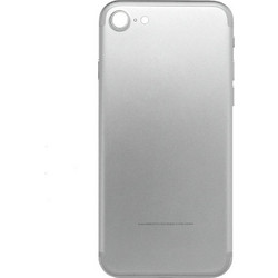 Καπάκι Μπαταρίας με Πλαίσιο για Apple iPhone 7 Ασημί με Τζαμάκι Κάμερας, Θύρα SIM και Εξωτερικά Πλήκτρα OEM Type A - OEM
