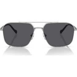 Vogue VO4289S 323S87 Ανδρικά Γυαλιά Ηλίου Aviator Μεταλλικά Ασημί με Μαύρο Φακό