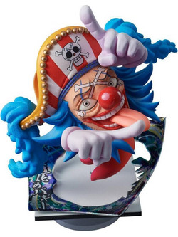 Banpresto One Piece Niformation Tsukuru Buggy Φιγούρα 10cm