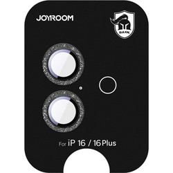 Joyroom JR-MSF0298 Glass Screen Protector for iPhone 16/16 Plus - Black