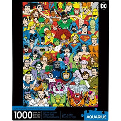 Puzzle Aquarius DC Comics Retro Cast 1000 Κομμάτια