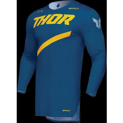 Μπλούζα Αντρική THOR Sportmode Brave Jersey Μπλε-Κίτρινη L