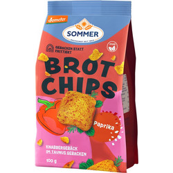 Sommer Βιολογικά / Demeter Bread Chips με Πάπρικα & Chili 100g 18281