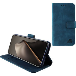 Lime Essential Θήκη Xiaomi 15T 5G 6.83in Magnet Book Stand Clip Dark Blue
