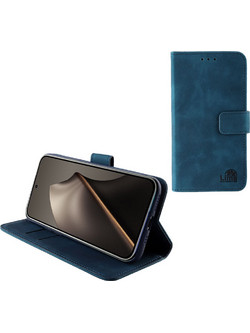 Lime Essential Θήκη Xiaomi 15T 5G 6.83in Magnet Book Stand Clip Dark Blue