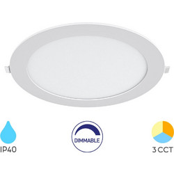 Φωτιστικό Χωνευτό Braytron BP01-91880 Λευκό (White) CCT3