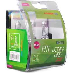 M-tech H11 Powertec Long Life Αλογόνου 24V 70W 2τμχ