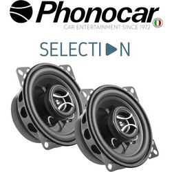 Phonocar 02041 Σετ Ηχεία Αυτοκινήτου 4" 2 Δρόμων 25W RMS