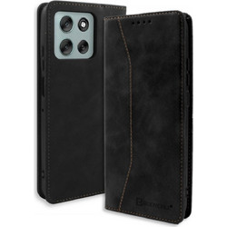 Bodycell Book Case Θήκη Black (Motorola Moto G56)