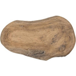 Μπωλ διακοσμητικό Nextdeco Tribeca ανακυκλωμένο ξύλο teak Y5x28x14εκ