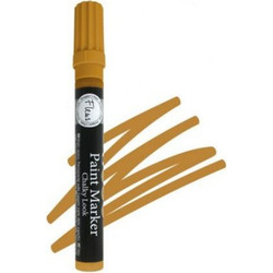 Fleur Μαρκαδόρος Διακόσμησης Chalky Look Yellow Ochre - 16008