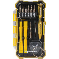Topmaster Electronics Precision Tool Set 19 Pcs