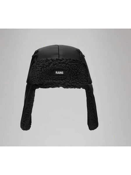Rains Fleece Trapper Σκούφος Earmuff (20660 BLACK) Μαύρο